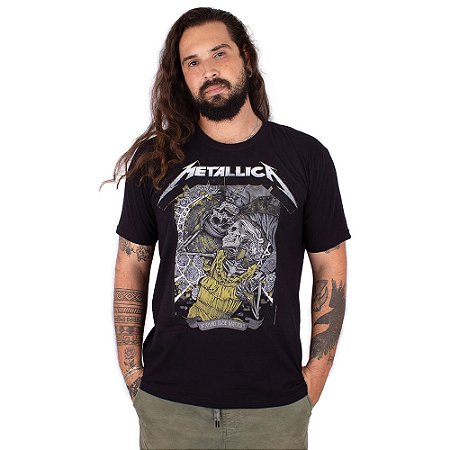 Camiseta Metallica Nothing Else Matters Preta Oficial
