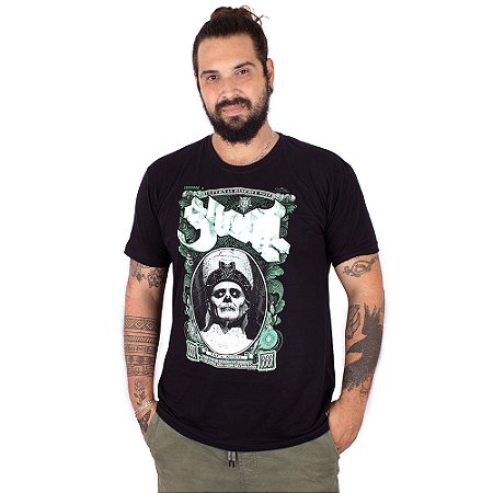 Camiseta Ghost Dollar Preta Oficial