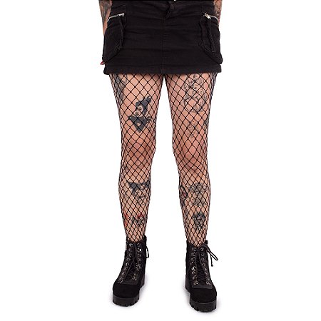 Meia Calça Arrastão Trama Média