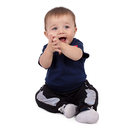 Body Bebê Básico Marinho