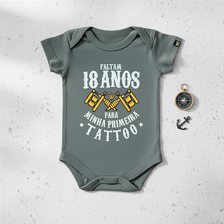 Body Bebê Tattoo Primeira Tattoo Chumbo