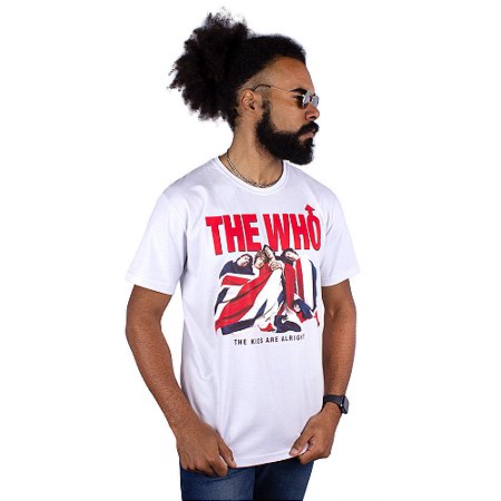 Camiseta The Who The Kids Are Alright - Branca Oficial