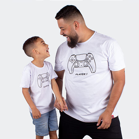 Tal Pai Tal Filho Player 1 e 2 Branca