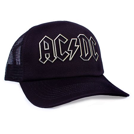 Boné Trucker ACDC - Oficial