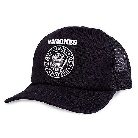 Boné Trucker Ramones Oficial
