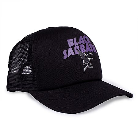 Boné Trucker Black Sabbath Oficial