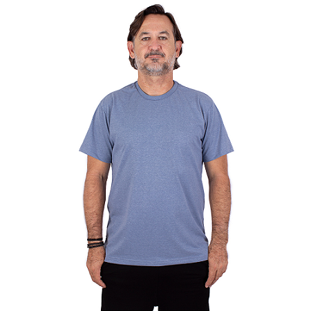 Camiseta Básica Azul Jeans.