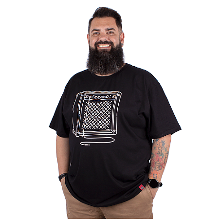 Camiseta Plus Size Amplificador.