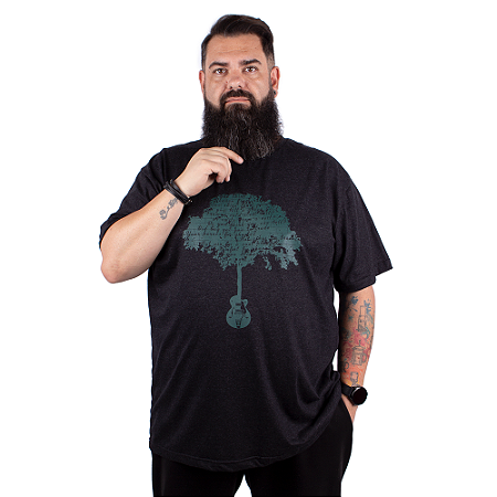 Camiseta Plus Size Rock Wish Tree.