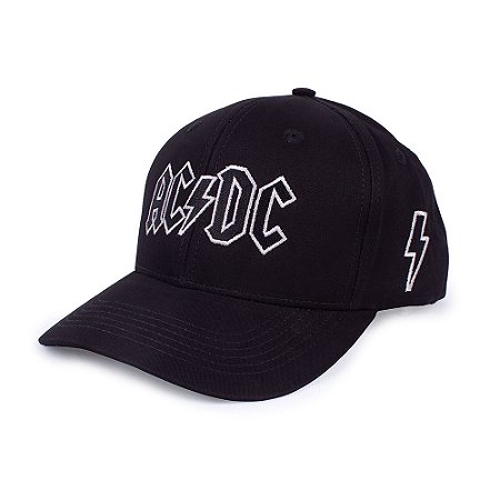 Boné Bordado ACDC - Oficial
