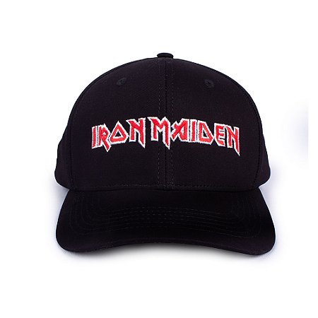 Boné Bordado Iron Maiden - Oficial