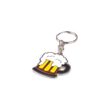 Chaveiro Metal Caneca de Cerveja