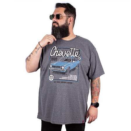Camiseta Plus Size Chevette SL 1980.