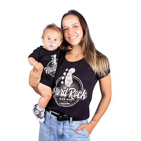 Tal Mãe Tal Filhos Camiseta Hard Rock - Bass