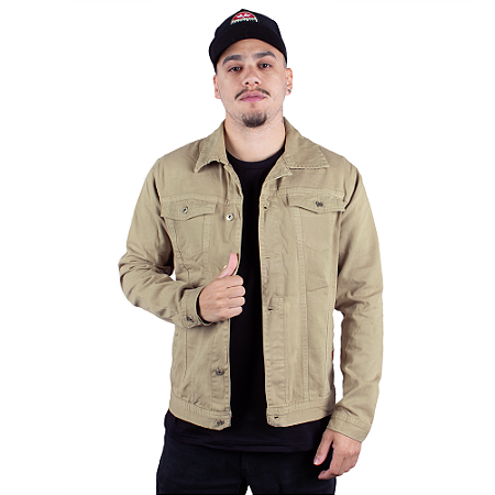 Jaqueta Masculina Caqui