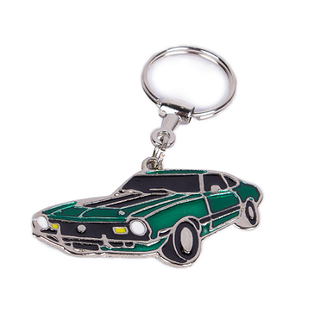 Chaveiro Metal Maverick 1972 - Verde