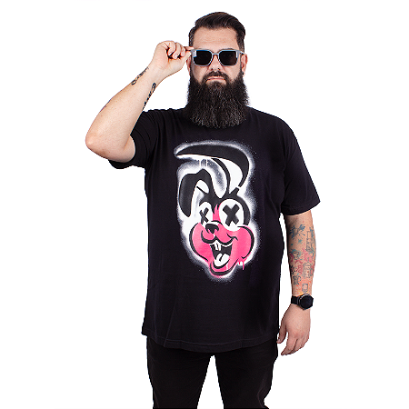 Camiseta Plus Size Green Day Awesome As FK Preta - Oficial