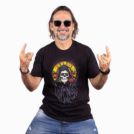 Camiseta Guns N' Roses Reaper - Oficial