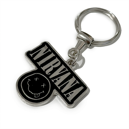Chaveiro Metal Nirvana - Smile