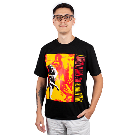 Camiseta Guns N' Roses Use Your Illusion 1 Preta - Oficial