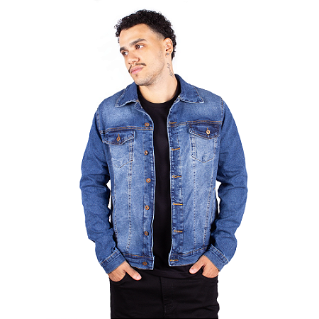 Jaqueta Jeans - Denim Claro