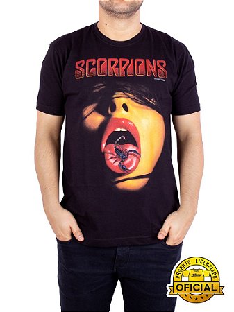 camisa do scorpions