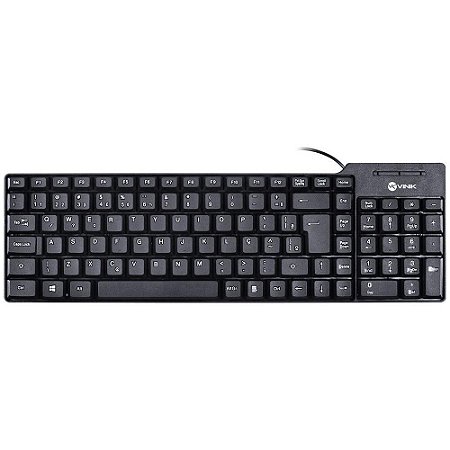 Teclado Compacto Vinik Dynamic ABNT2 USB