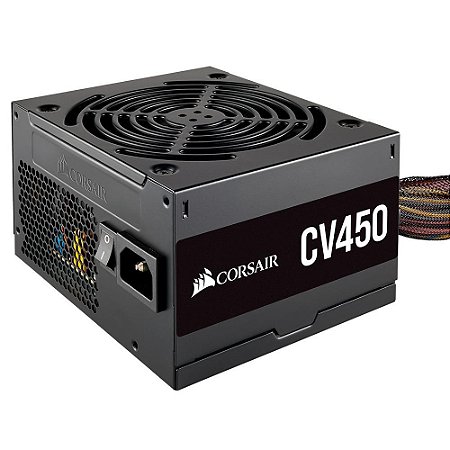 Fonte Corsair CV450 450W, 80 Plus Bronze, CP-9020209-BR