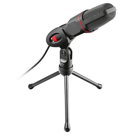 Microfone Gamer Trust GXT Mico USB/P2
