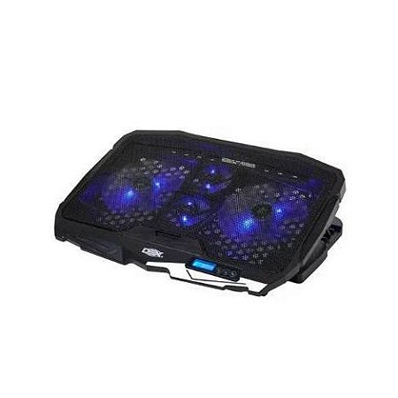 Base para Notebook Dex DX-006, Com 4 Fans, LED Azul