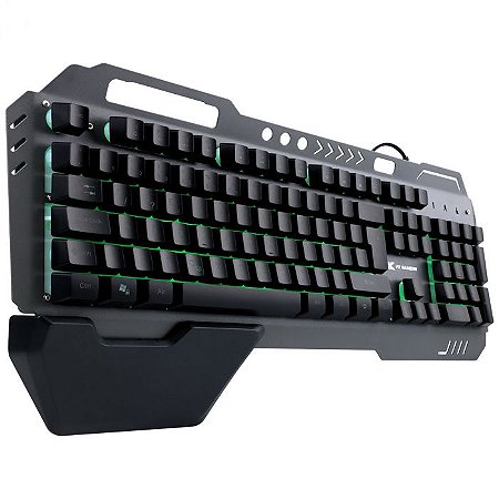 Teclado Gamer Vinik Armor, ABNT2, Led 7 cores