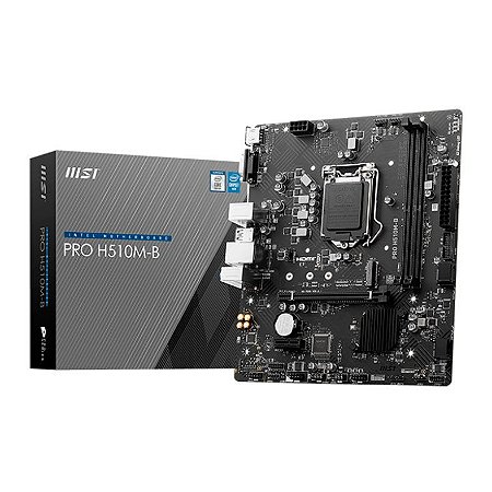 Placa Mãe MSI H510M-B PRO, LGA 1200, Micro ATX, DDR4