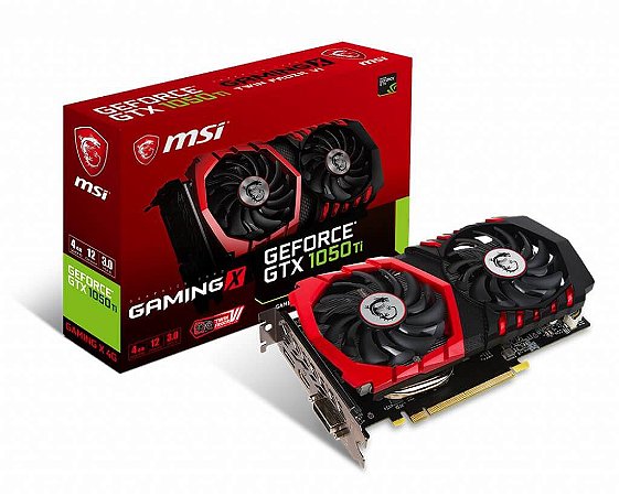 Placa de Vídeo MSI NVIDIA GeForce GTX 1050 Ti