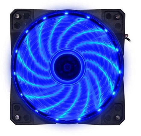 Cooler Bluecase LED Azul BF-23B, 120mm