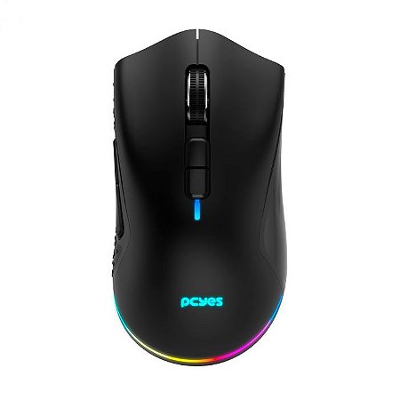 Mouse Gamer Pcyes Anok S/Fio Recarregável 16000 DPI RGB