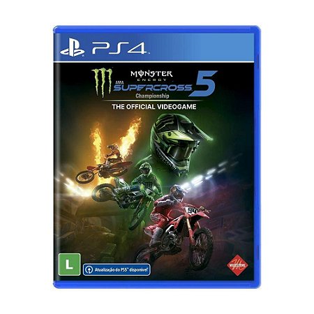 Monster Energy Supercross 5 - The Official Videogame - PS4