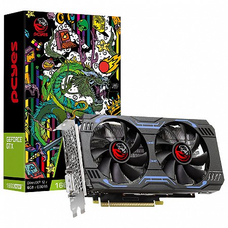 Placa de Vídeo PCYES Nvidia Geforce GTX 1660 Super 6GB GDDR6