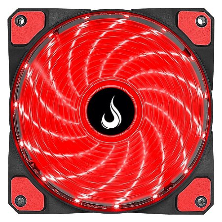 Cooler Risemode Galaxy W1 LED Vermelho, 120mm