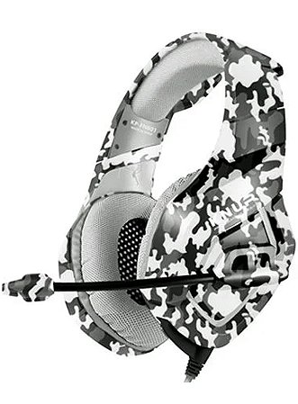 Headset Gamer Onistek ON-FN601 P3 Camuflado/Cinza
