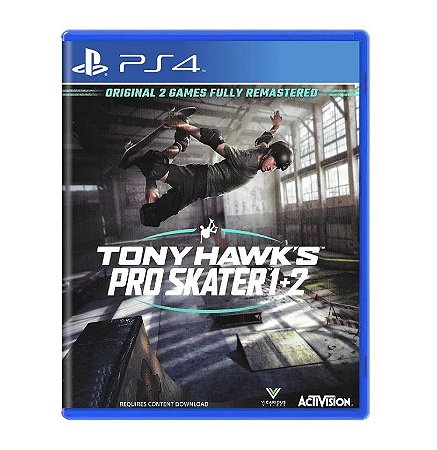 Tony Hawk's Pro Skater 1+2 - PS4