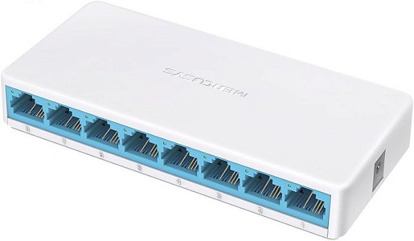 Switch Mercusys MS108, 8 Portas, 10/100Mbps