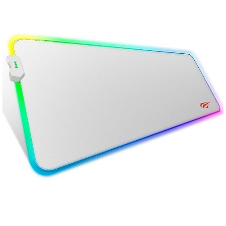 Mousepad Gamer Havit 858 RGB MP118, 80 X 30 cm, Branco