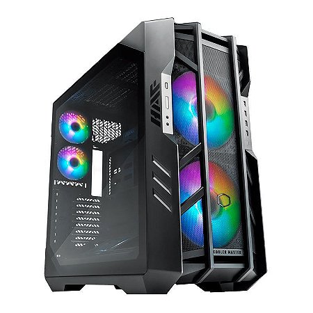Gabinete Cooler Master HAF 700 C/ 5 fans, Full Tower, Lateral de Vidro, Preto