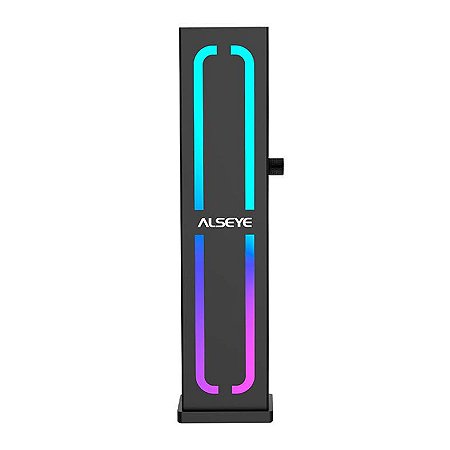 Suporte de Placa de Vídeo Alseye Heracles, Rgb, Preto