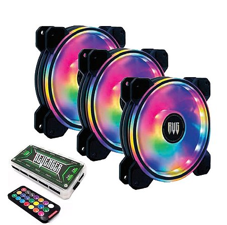 Kit Cooler Revenger Maximus VR333K, 3 fans, RGB, 120mm