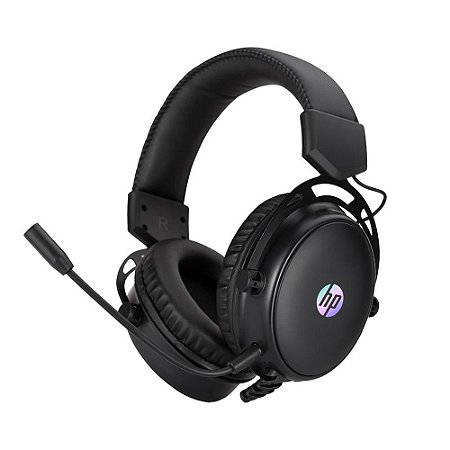 Headset Gamer HP DHE-8005 RGB, Preto