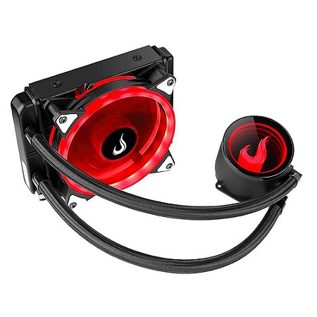 Water Cooler Rise Mode Black, RGB, 120mm, AMD e Intel, Preto