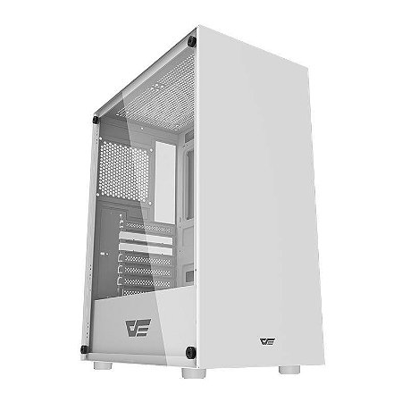 Gabinete Gamer Aigo Darkflash DK100, Mid-Tower, Lateral de Vidro, Branco