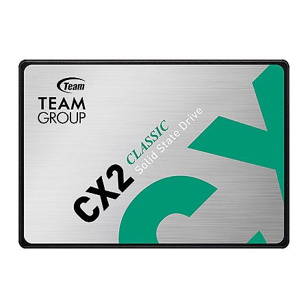 SSD Team Group 1TB, SATA, Leitura 540MB/s, Gravação 490MB/s
