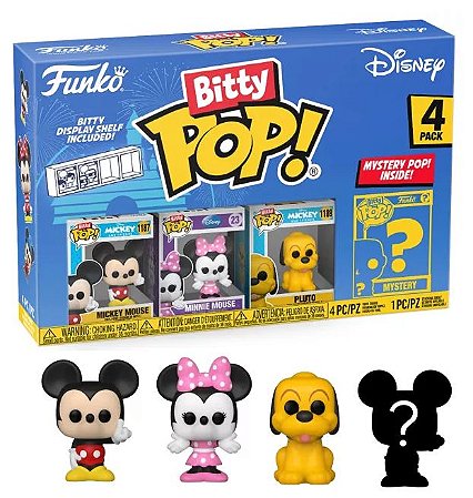 Funko Bitty Pop! Disney - Mickey, 4 pack